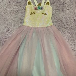 Girls Unicorn Dress